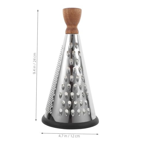 Rallador manual con manivela y mango de madera Alipis miniatura 2