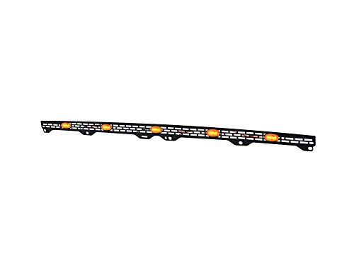 Image of Armordillo USA 7180161 Hood Grille Insert with Clear Lights Fits 2014-2020 Toyota Tundra