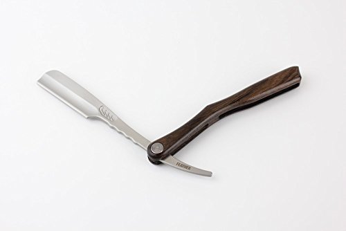 Feather Artist Club Ss Wood Folding Straight Razor #TOP1