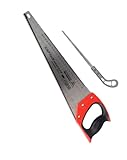 MoonStore Captain Hand Saw For Wood Cutting 18' with Ergonomic PVC Handle Wood Cutting Saw, Hardened Steel Teeth + Plus Pruning Saw 9' (1+1 COMBO)