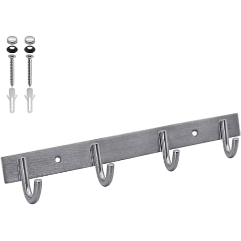 Stainless Steel Wall Mount Hook Rack Cover