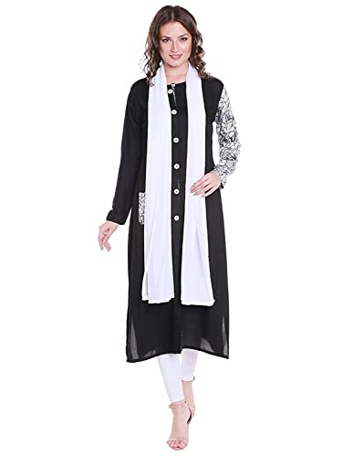 Petrichor Womens Chiffon Solid Plain Dupatta Scarf | Length: 2.1 meter | Width : 30 inches4