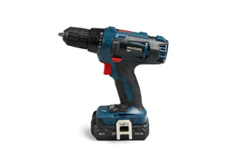 WOLFGANG 20 V Akkuschrauber Werkzeug, Kleiner Akku Screwdriver mit Zubehör, Kabelloser Bohrschrauber inkl. Koffer, Akku… – Bild 6