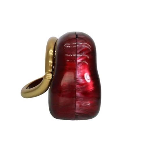 Image of Women Evening Clutch Purse Metal Handle Acrylic Purse Unique Shoulder Bag Causal Handbags for Bride Party Wedding