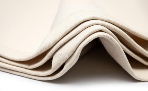 Image of Arka Home Products Dust Sheet Drop Cloth, Canvas (Natural) Protective Furniture Covers - HeavyDuty, Durable, Dust-Proof & Reusable for Painting, Decorating, Storage (10 X 14 Ft (8 Oz))
