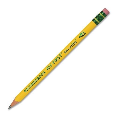 Lápices Ticonderoga My First Tri-Write HB con borrador 36 u miniatura 4