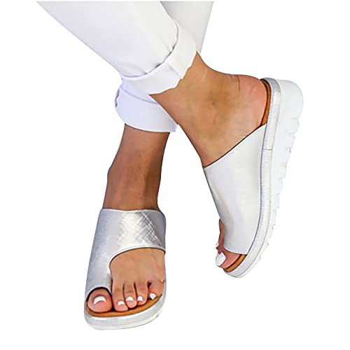 Femmes Tongs Sandales Plateforme Chaussons Sandales Pantoufles été femme Avec Support de Orthopédique Tongs de Plage et Claquettes de Piscine CloudFeet Ultra-Soft Slippers Pillow Slides Plage
