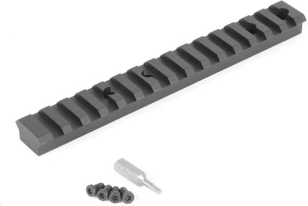 EGW Evolution Gun Works HD Tikka T1X 30 MOA Picatinny Rail, Black, 80523