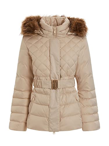 Guess Damen Laurie DOWN Jacket Echtdaunen-Steppjacke, Pearl Oyster Multi, M