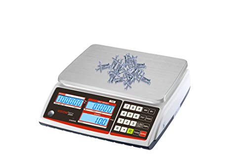 Visiontechshop Tvc-6 Counting Scale For Parts And Coins, Lb/Kg Switchable, 6Lb Capacity, 0.0002Lb Readability #TOP4
