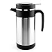 Shipenophy Tasse de Chauffe-Eau Ergonomique 12 V Portable Thermos Durable 1200 ML pour Faire du café/thé Toujours Chaud pour la Voiture
