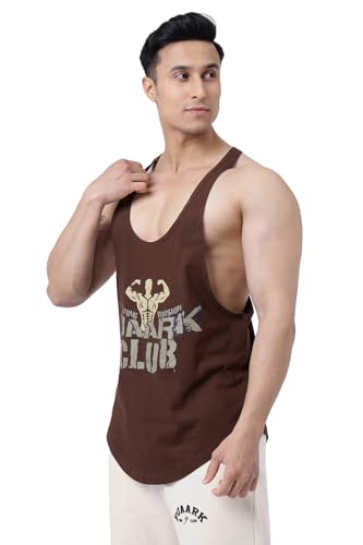 Image of FUAARK Men's Super Combed Cotton Tank Tops Gym Bodybuilding Vest Fitness Workout Sleeveless Stringers