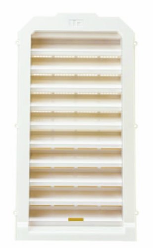 住宅用ヤギリ　2個セット Amazon | 清水 洋風ヤギリ 2号 ホワイト | 換気口