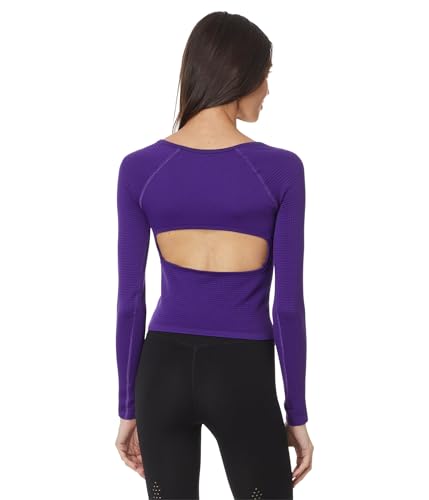 Free People Women's Bail Out Long Sleeve Layer, Dark Amethyst2