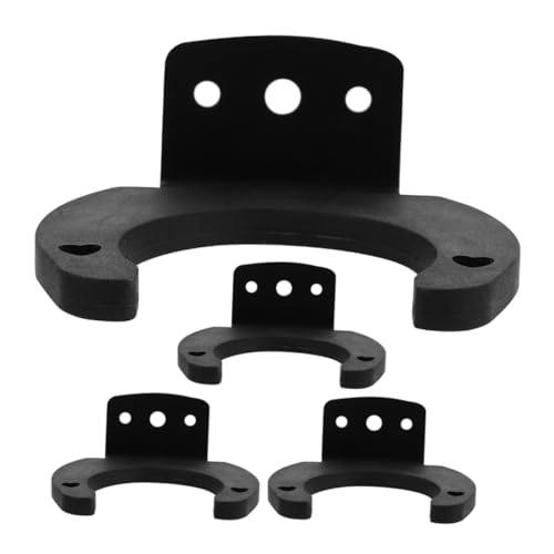 Holibanna Adjustable Angle Wall Mount Microphone Clip Robust Holder for Home Studio