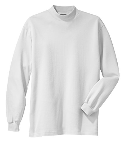 Mens Interlock Mock Turtleneck