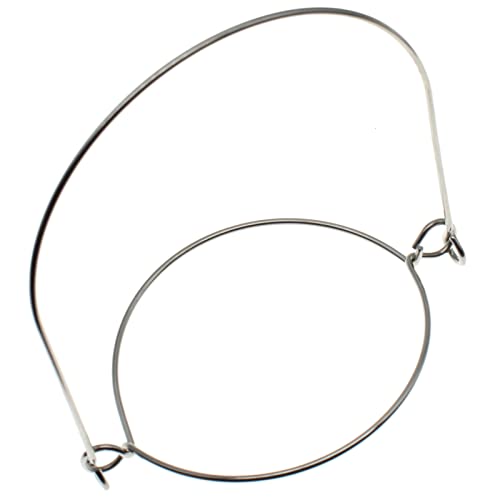 OZXNO Stainless Steel Wire Handles 6pcs Handle-Ease Mason Jar Wire Hangersfor 70mm Regular Mouth Mason Jar Ball Pint Jar Canning Jars(Silver)