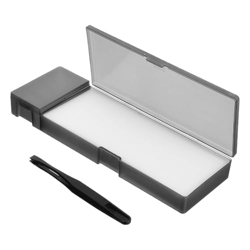 Wet Palette for Miniatures - Water Decals Moisturizing Box Sticker Operated Box - Hobby Miniature Wet Palette Painting Tool with Sponge Tweezers for Model