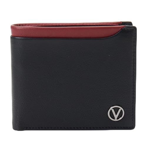 Valentino Women's Rush Travel Accessory Wallet, black/red, Einheitsgröße