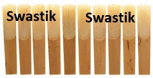 3657 - Swastik super band Bb Clarinet Reeds,Made Of Superior And Kasmiri Cane (Set of 12Pc)