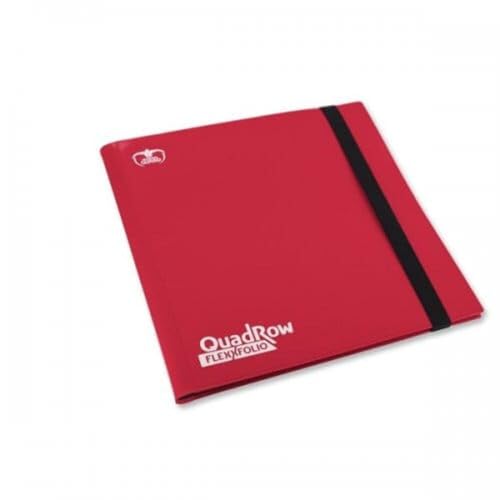Ultimate Guard 12-Pocket QuadRow FlexXfolio, Red