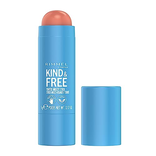 Rimmel Kind & Free Multi-Stick 002 Peachy Cheeks, 5 g (Pack of 1)
