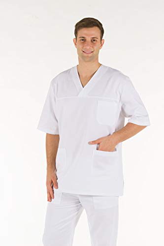 Disponibili anche altre taglie e altri colori (Verde, Blu Indaco, Fantasia). Disponibile anche il pantalone per completare la divisa.