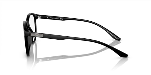 Image of Emporio Armani mens Ea3229 Round Prescription Eyewear Frames