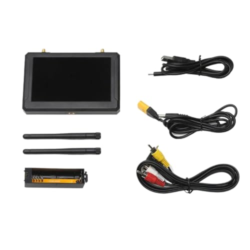 Image of FPV Monitor 5Inch 800 * 480 60FPS DVR Steadyview Diversity Receiver Compatible With SKYZONE M5F M5(Without Battery)