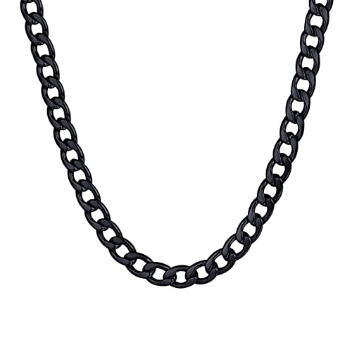 Cadenas para hombre de acero inoxidable con cuentas y accesorios de joyería