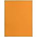 JAM PAPER Shipping Address Labels - Rectangular - 1 1/3 x 4 - Neon Orange - 126/pack