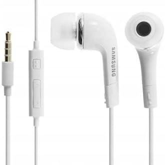 EHS64AVFWE 3.5mm Stereo Headset with Remote and Mic - Original OEM - Non-Retail Packaging - White (with Cleaning Cloth)