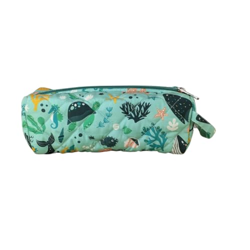 Image of MiniTravel Organizer | Multipurpose All-in-One Compact Durable, Lightweight, Waterproof, Bag | Travel Friendly Pouch | Ideal for Stationary, Medicines, Accessory (Sea & Ocean Print)