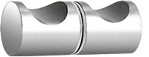 C.R. LAURENCE SDK140CH CRL Chrome Back-to-Back E-Z Grip Style Knobs