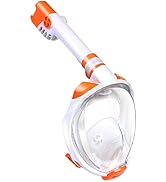 PIVOT GEAR フルフェイス シュノーケルマスク シュノーケリングマスク 水中メガネ シュノーケル