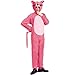 Produktbild NET TOYS Pink Panther Kostüm | Rosa in Größe L (52/54) | Originelles Unisex-Outfit Paulchen Panther geeignet für Straßenkarneval & Après-Ski