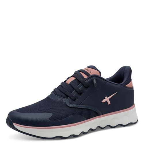 Tamaris Damen Schnürer Vegan blau 40