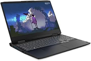 Ideapad 3i Gaming - 15.6" FHD Display - Intel Core i5-12500H - 8GB DDR4 RAM - 512GB M.2 TLC SSD - NVIDIA GeForce RTX 3050 Graphics - Windows 11 Home - Onyx Grey
