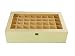 Greca Caja Colecciones. con Doble Piso. En Madera de chopo. Interior con...