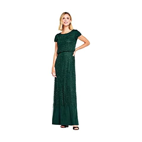 Adrianna Papell Beaded Gown for Special Occasions Cover