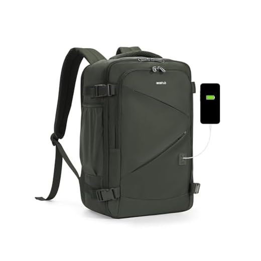 Ecohub 17" Travel Backpack for Easy Packing