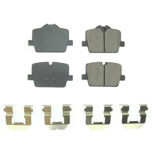 Image of PowerStop Rear Brake Pads for BMW 230i 2022-25 |230i xDrive 2023-25 |330e 2021-24 |330e xDrive 2021-24 |330i 2019-25 - Z17 Ceramic Brake Pads with Installation Hardware, 17-2221