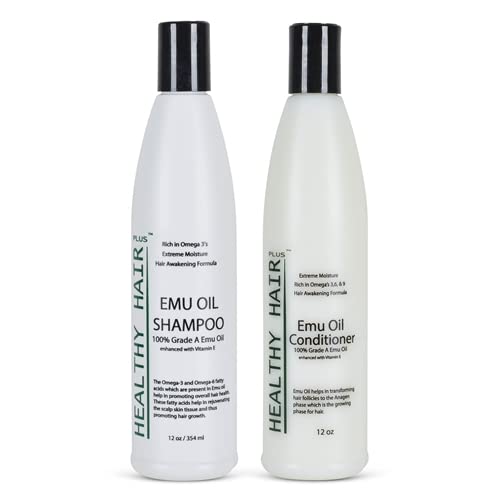 HHP Emu Shampoo & Conditioner Combo 12oz