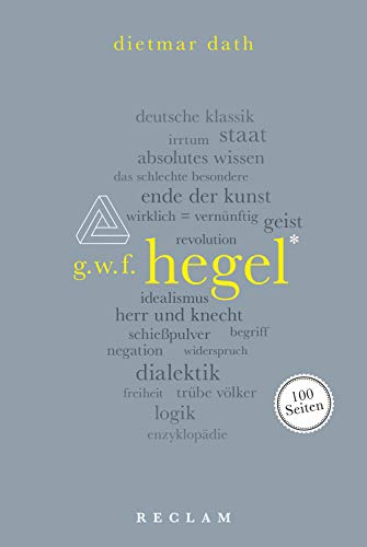 Hegel. 100 Seiten: Reclam 100 Seiten (German Edition)