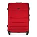 Produktbild WITTCHEN Großer Koffer Trolley Koffer Reisekoffer aus ABS Hartschalen Trolley 4 Rollen Kombinationsschloss Rot 56-3A-653-35