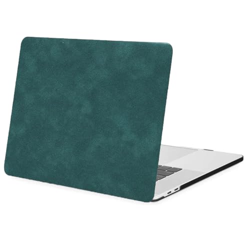 Image of MOCA Pro 16 Inch Laptop Case 2019 2020 A2141 Slim Protective Plastic Hard Shell Cover with Touch Bar and Touch ID Support (Dark Green, Pro 16 inch 2019-2020)
