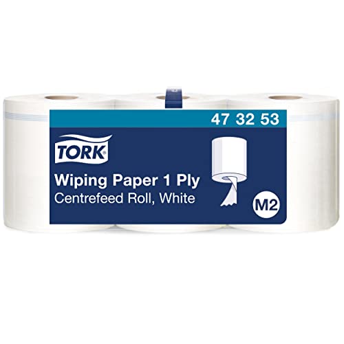 Tork Essuyage Papier Cfeed M2 473253, Blanc.