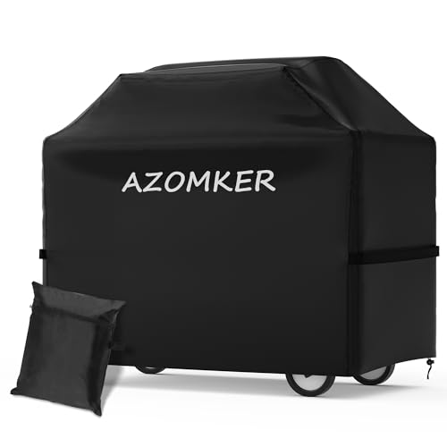 AZOMKER Funda Barbacoa Exterior Impermeable, Funda Barbacoa, Funda Barbacoa Exterior, Fundas Barbacoa, Funda para Barbacoa(145 * 61 * 117cm)