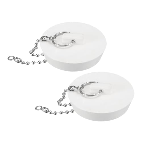 Tapones de goma para desagüe de 2 pulgadas, 2 unidades