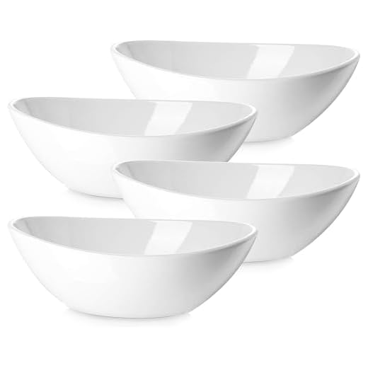 DOWAN Large Oval Serving Bowls